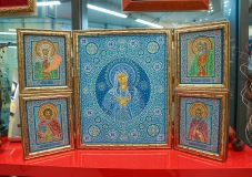 Пентаптих, живописный складень из пяти икон