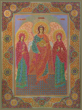 Святые архангел Михаил, великомученица Маргарита Антиохийская, Анна пророчица